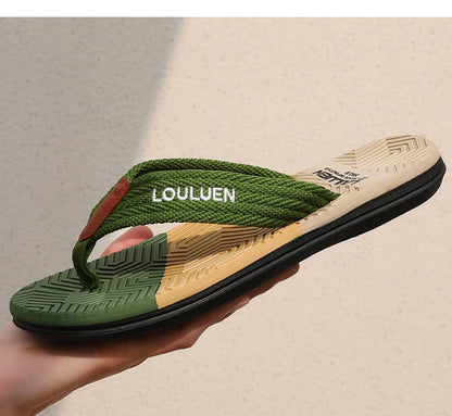 Unisex Fashion Beach Sandals Anti-Slip Thick Sole Flip Flops