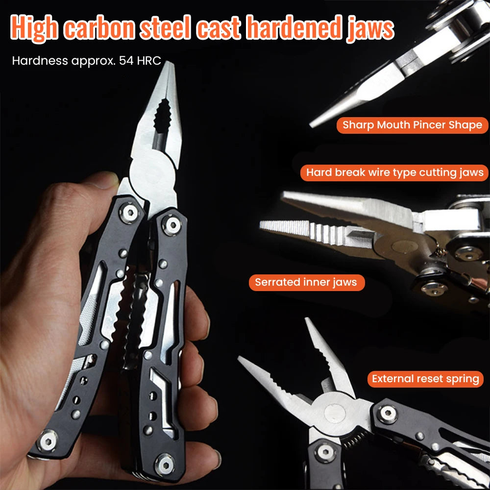 Stainless Steel Multi-tool Folding Pliers Outdoor