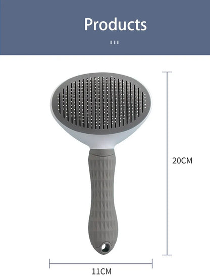 Pet Hair Remover Brush Grooming Comb for Dogs Cats