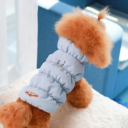 Soft Padded Winter Dog Coat Warm Vest for Small Medium