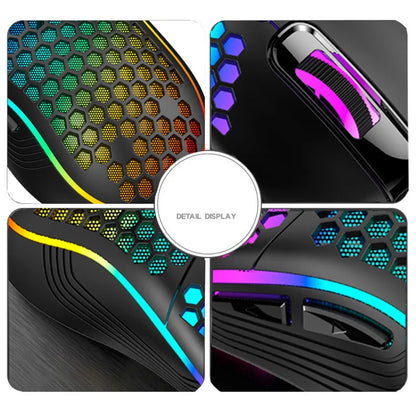 USB Wired Gaming Mouse – 7200DPI Adjustable