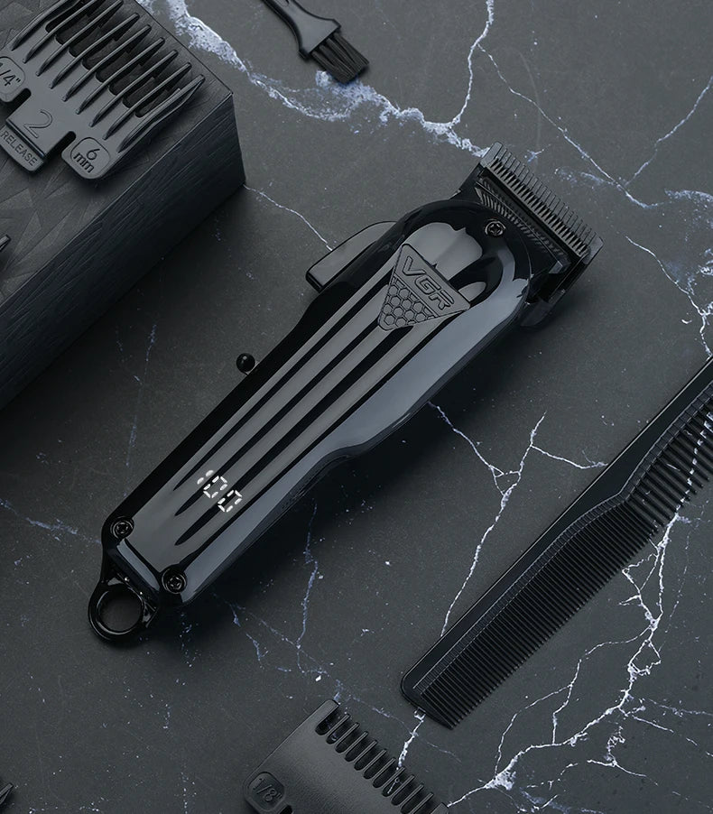 VGR Hair Clipper Professional Adjustable Cordless