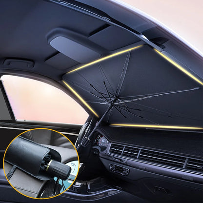 Car Sunshade Umbrella Windshield UV Protection Parasol