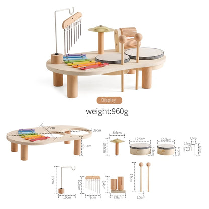 Wooden Montessori Bandstand Toy