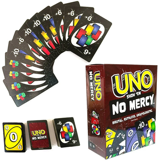 Uno No Mercy Card Game Family Entertainment