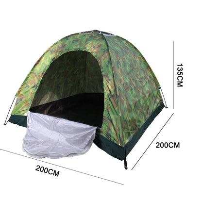 5-6 Person Camouflage Portable Waterproof Camping Tent