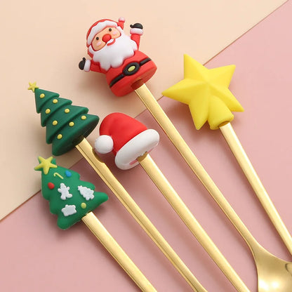 Christmas Spoon and Fork Set