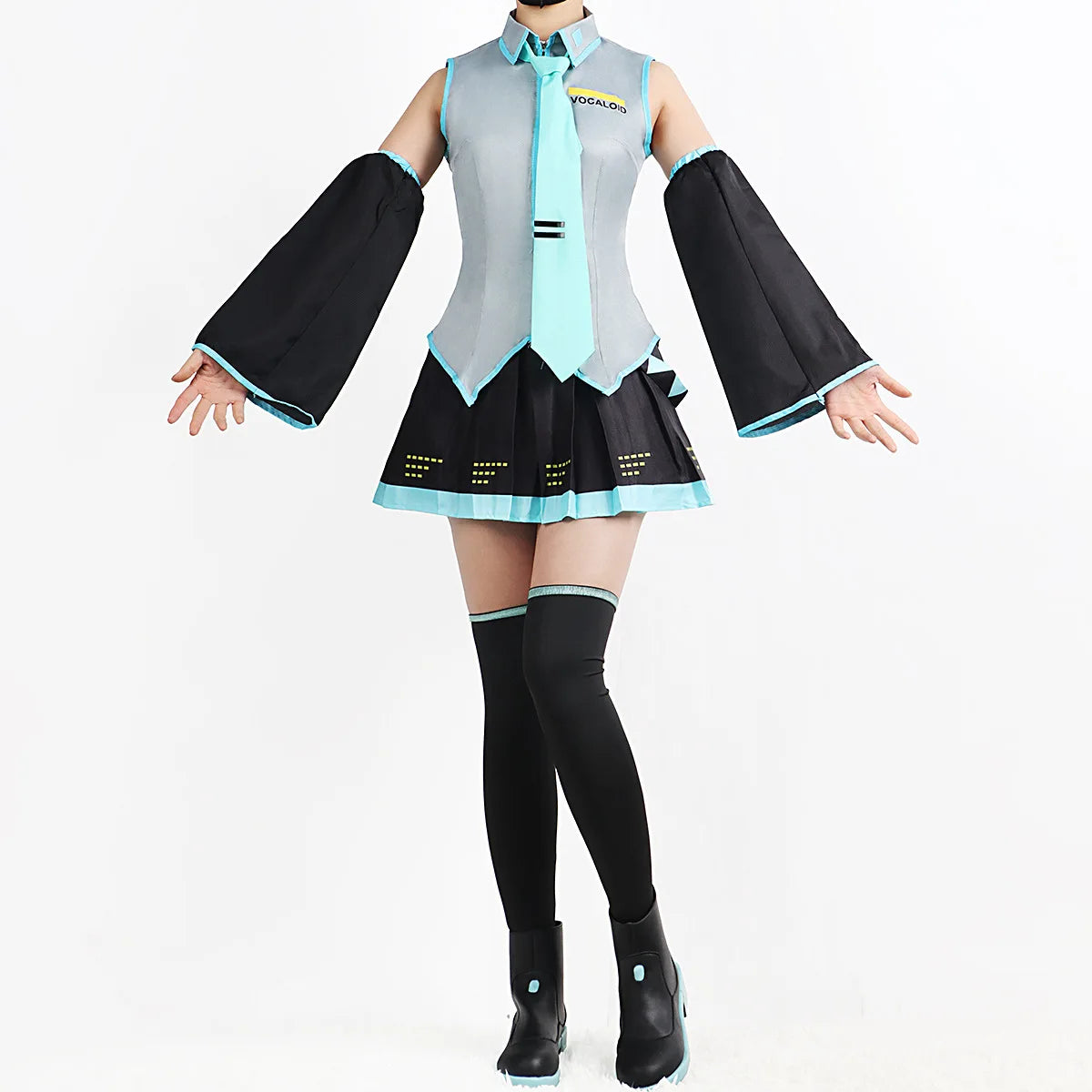 Hatsune Miku Cosplay Costume JK Skirt Wig Accessories