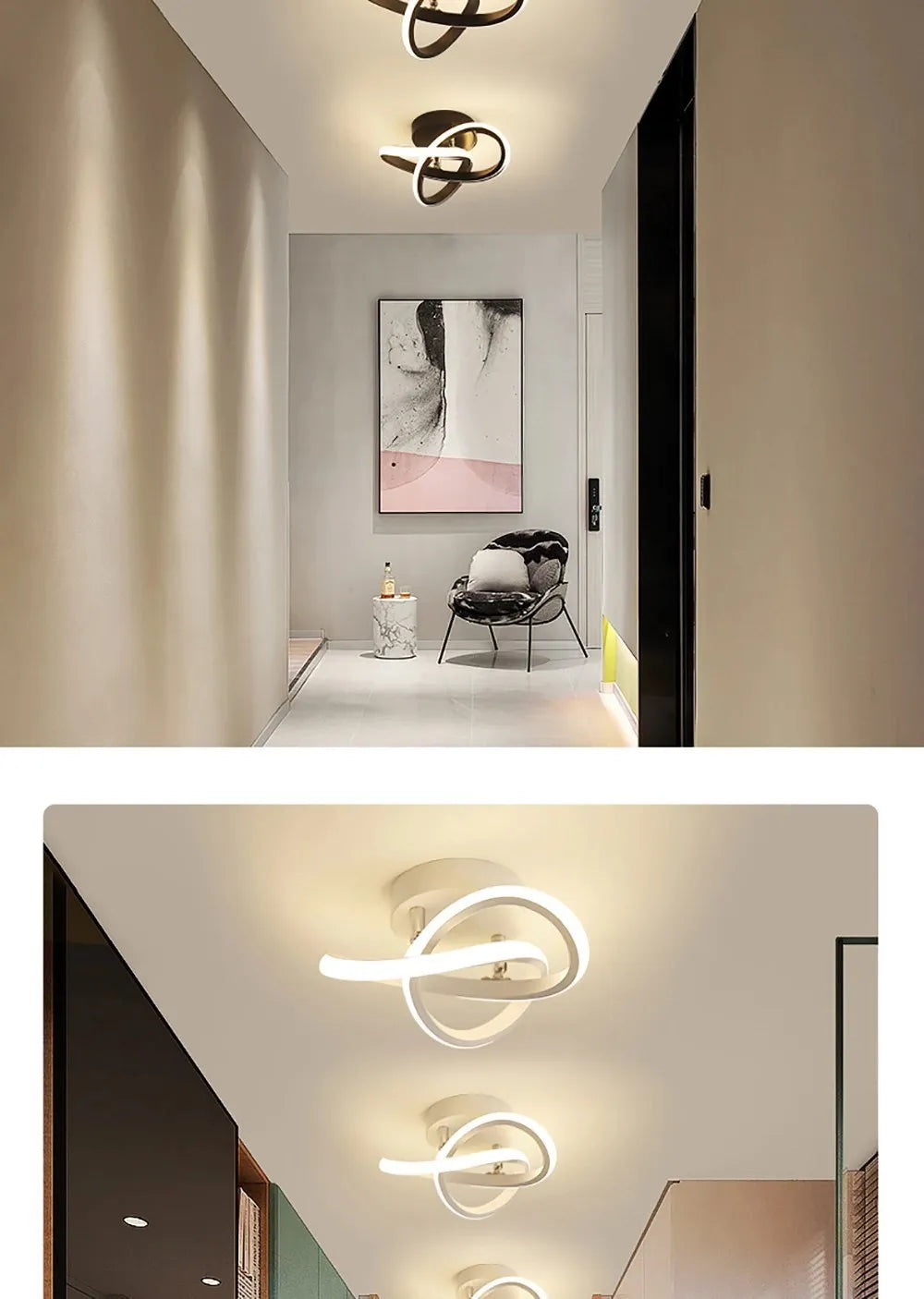 LED Strip Ceiling Light