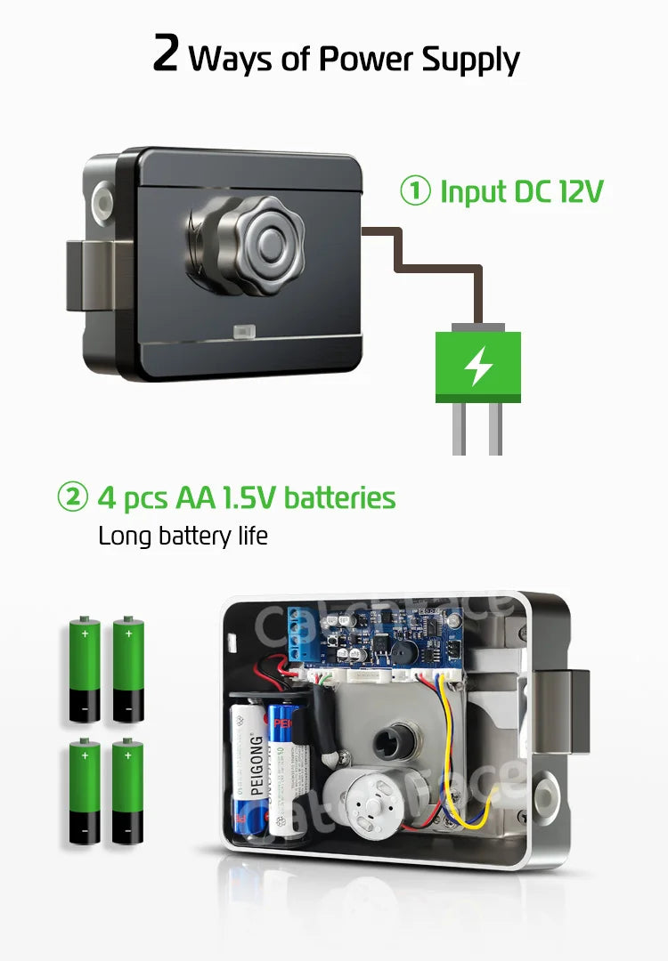 R5 PRO Fingerprint TTLock Outdoor Smart Door Lock