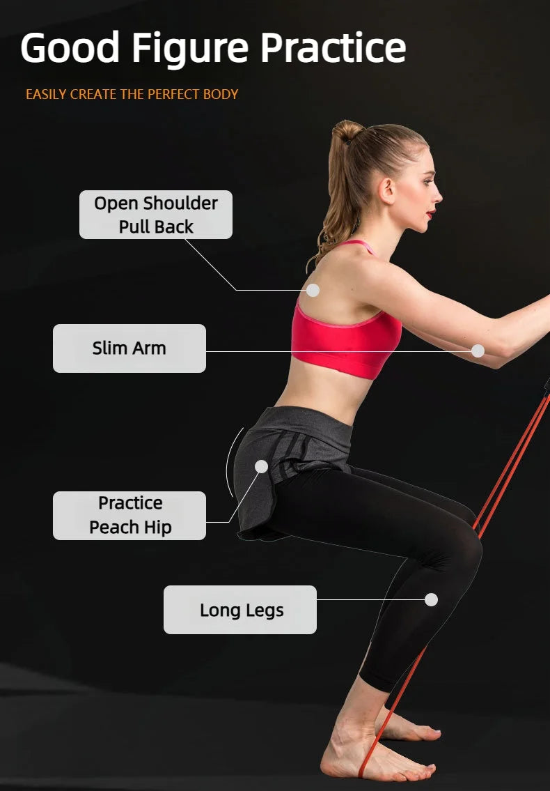 Resistance Bands With Handles Strength Training at Home