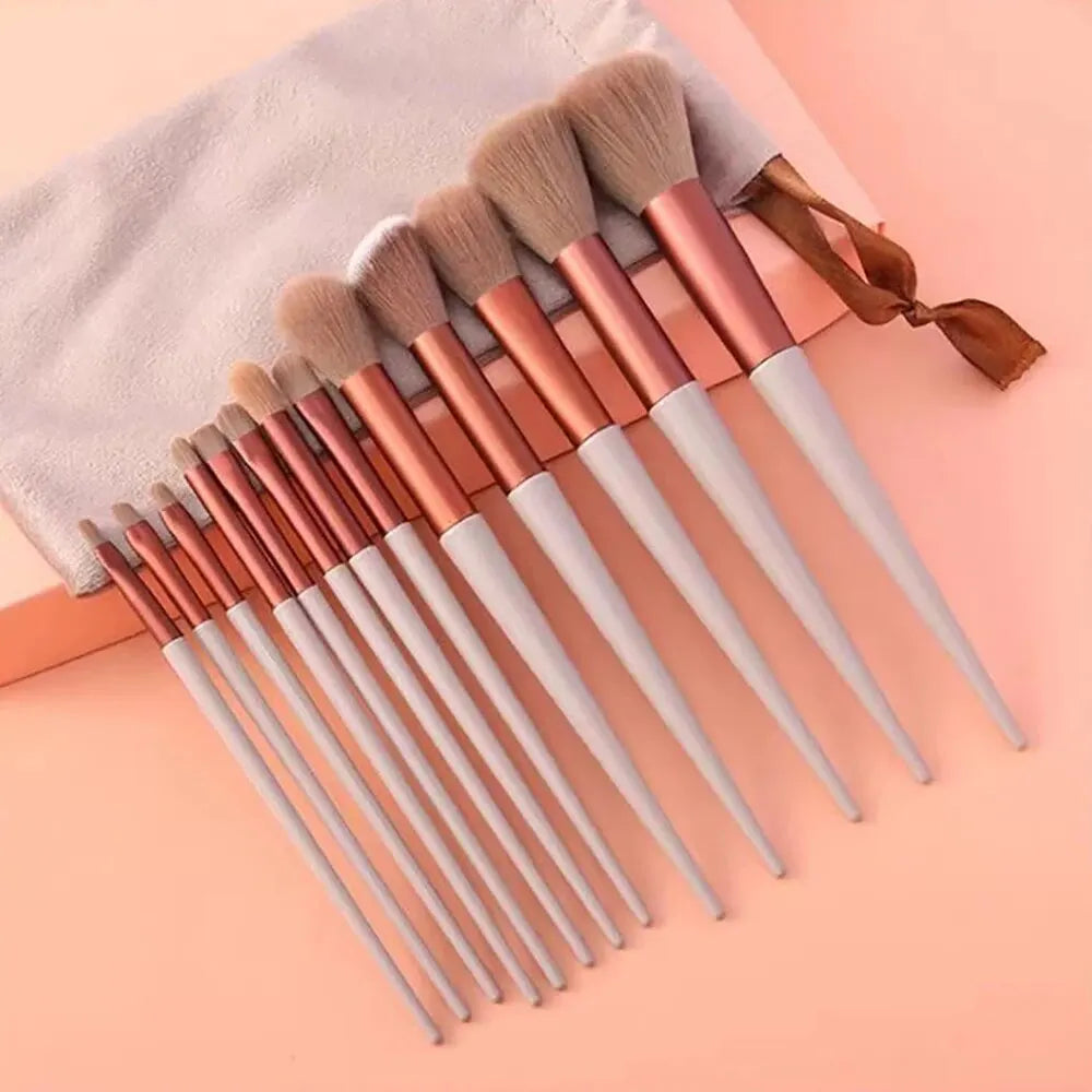 13 PCS Makeup Brushes Set Eyeshadow Foundation Tools