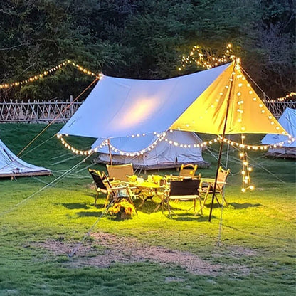 Solar Crystal Globe String Lights