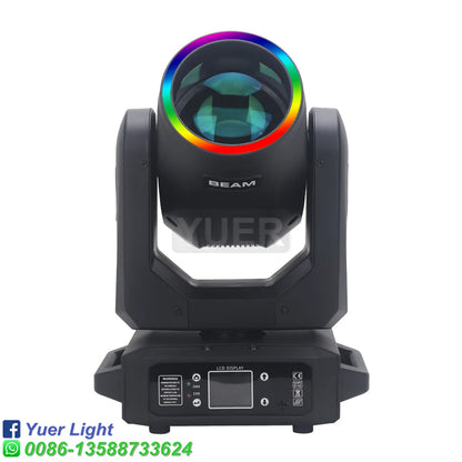 200W LED Moving Head Light Beam Spot Prism DMX