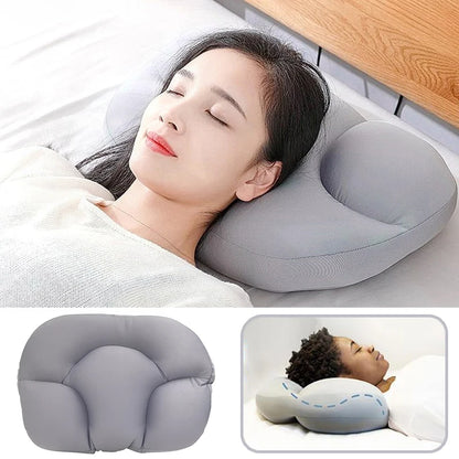 Egg Shaped Cloud Pillow 3D Ergonomic Memory Foam Support