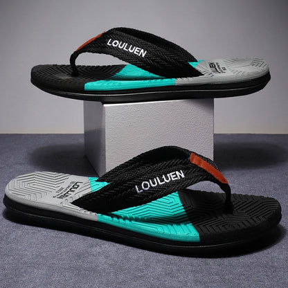 Unisex Fashion Beach Sandals Anti-Slip Thick Sole Flip Flops