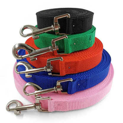 Long Outdoor Training Dog Leash for Small & Large Dogs