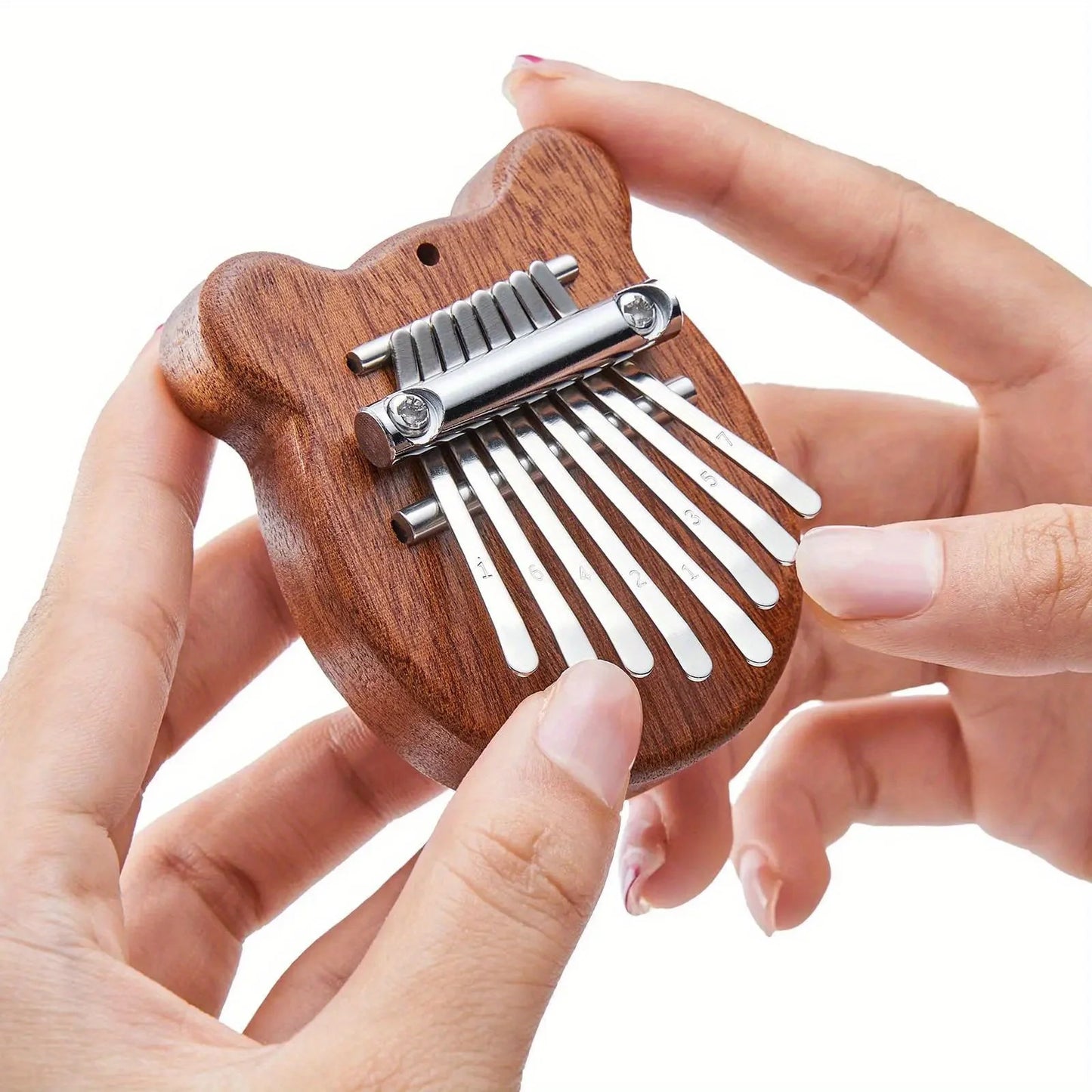 8-Key Mini Kalimba Thumb Piano