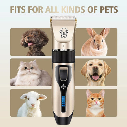 Professional Dog Hair Clipper Rechargeable Grooming Machine