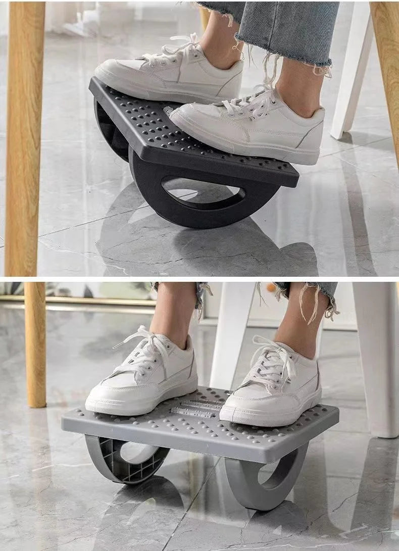 Portable Foot Rest Under Desk Ergonomic Footstool Massage