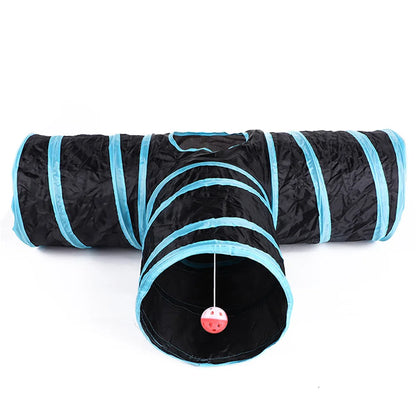 Foldable Cat Tunnel Breathable Indoor Pet Toy