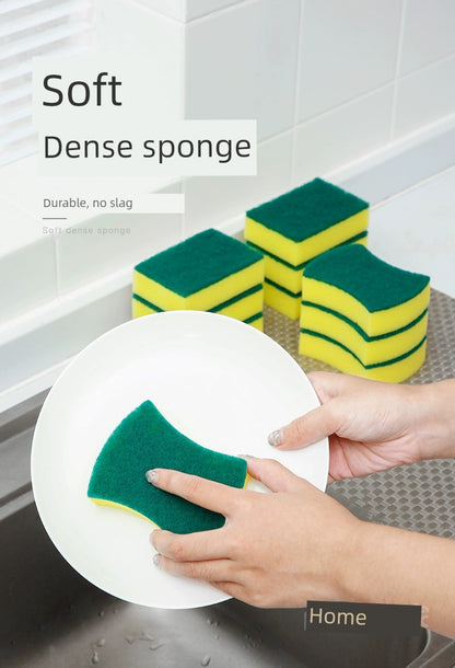 Durable Thickened Sponge Cloth Kitchen Cleaning Dishes