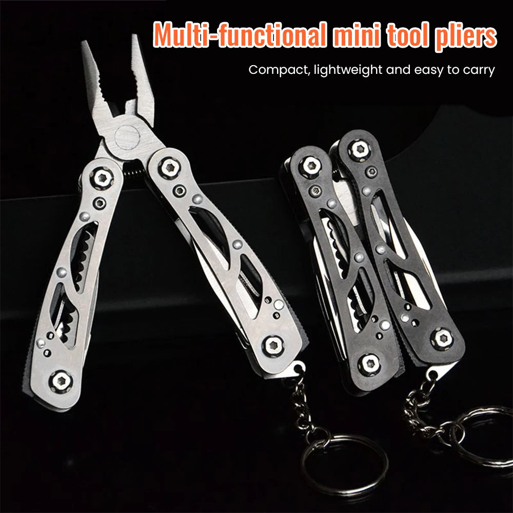 Stainless Steel Multi-tool Folding Pliers Outdoor