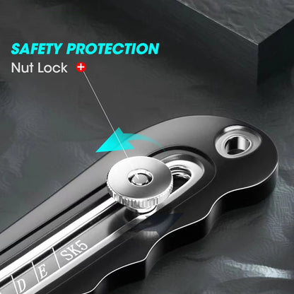 Industrial Utility Knife Replaceable High Carbon Steel Blade