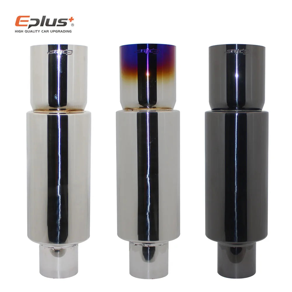 EPLUS Car Exhaust Pipe Muffler Stainless Steel