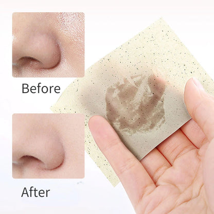 100pcs Facial Oil Absorbing Sheets Matte Face Blotting