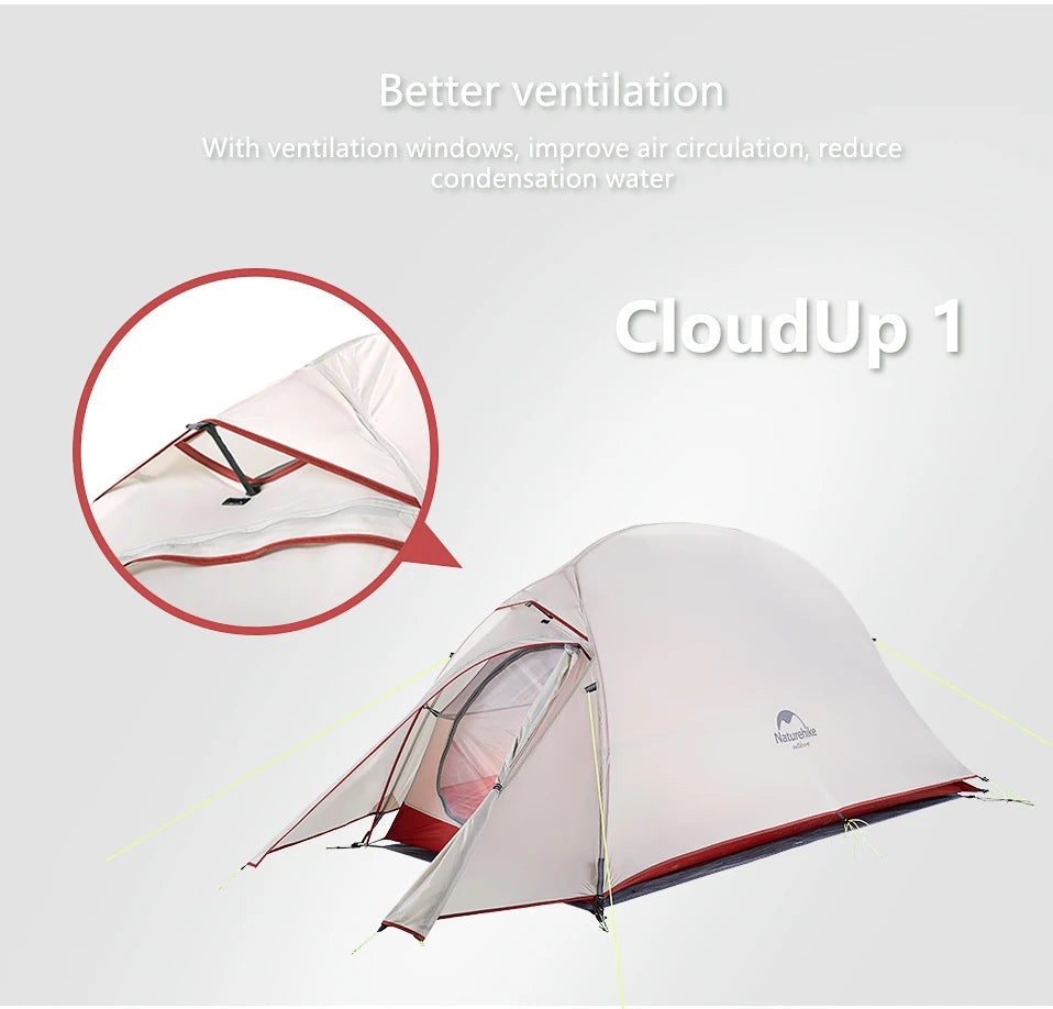 Naturehike Cloud Up Series Ultralight Camping Tent