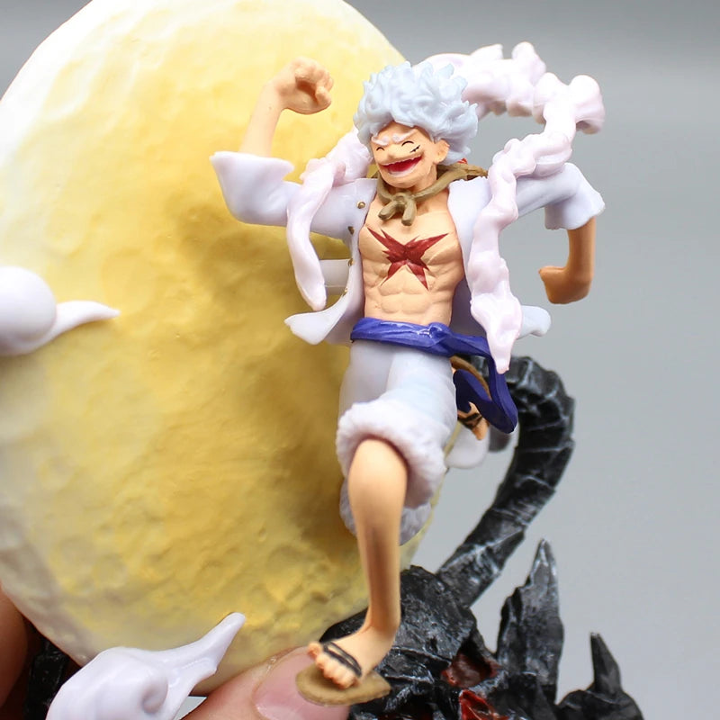 14cm Gear 5 Luffy One Piece Figure PVC Statue Gift