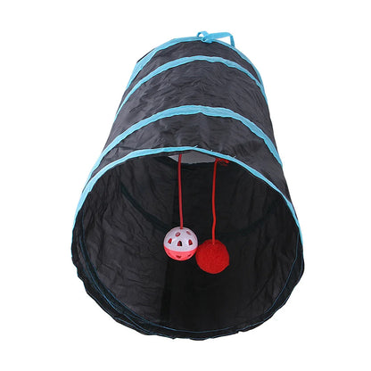 Foldable Cat Tunnel Breathable Indoor Pet Toy