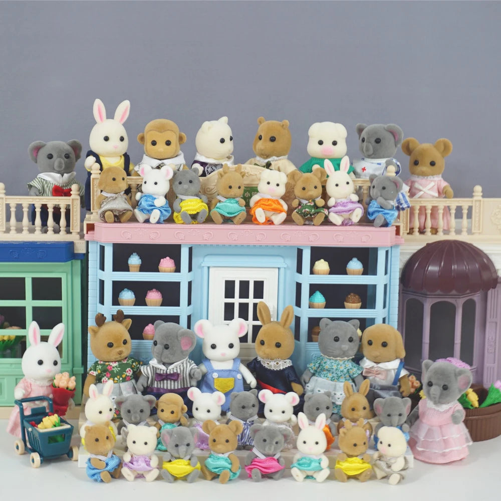 Micro Dollhouse Animal Figures