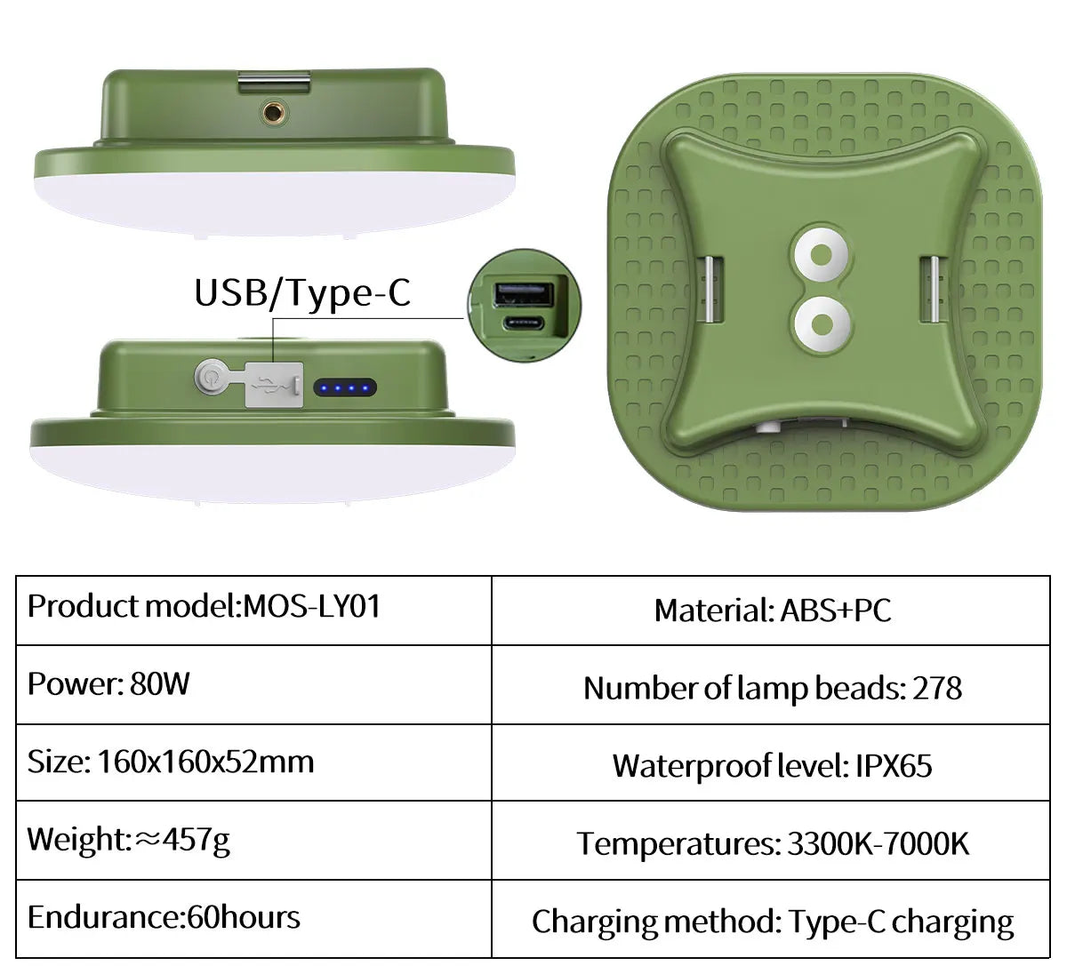 Rechargeable Camping Light