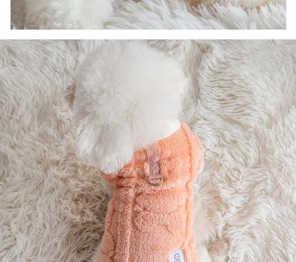 Soft Fleece Dog Clothes Winter Warm Puppy Sweater