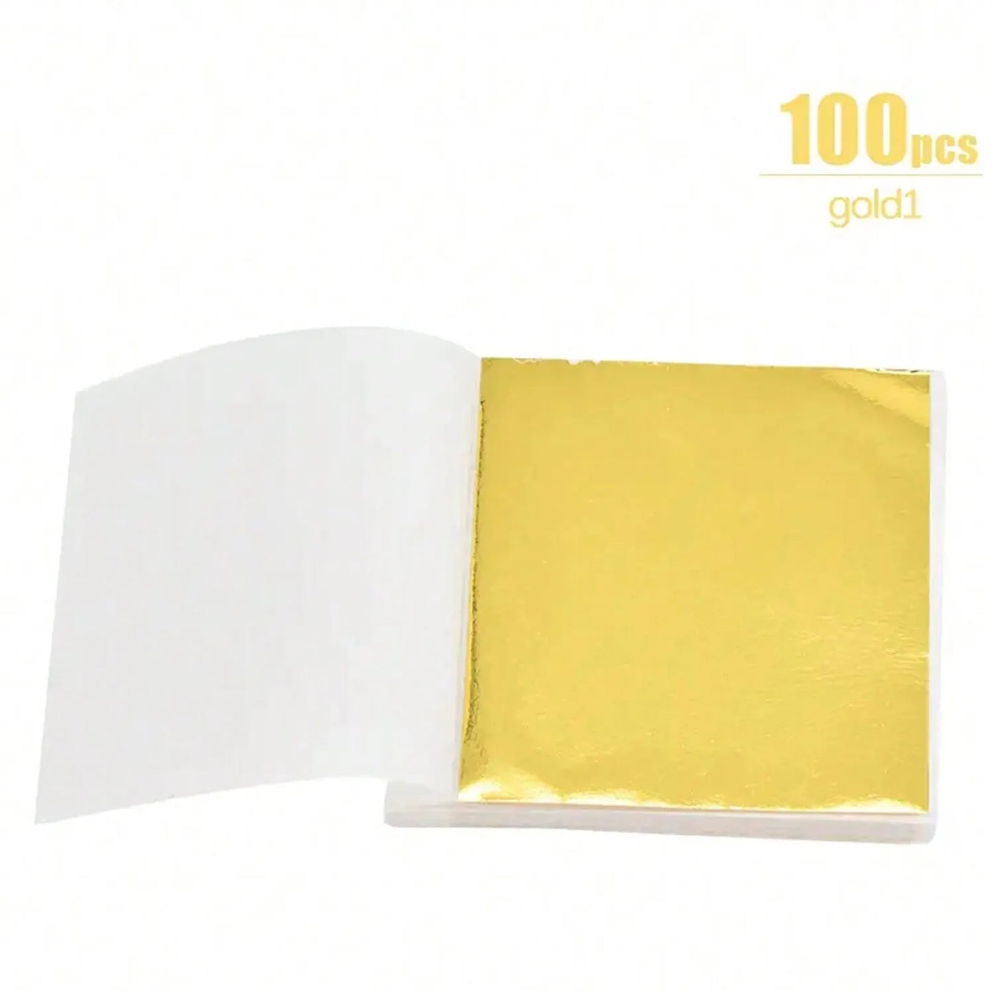 Imitation Gold & Silver Foil (100 Sheets)