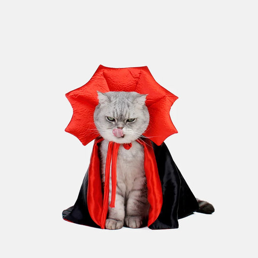 Halloween Vampire Cloak Pet Costume for Small Dog Cat