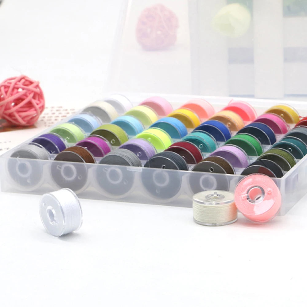 25/36 Color Embroidery Sewing Threads Machine Supply