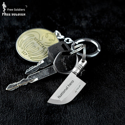 Free Soldier Titanium EDC Pendant Keychain Tool