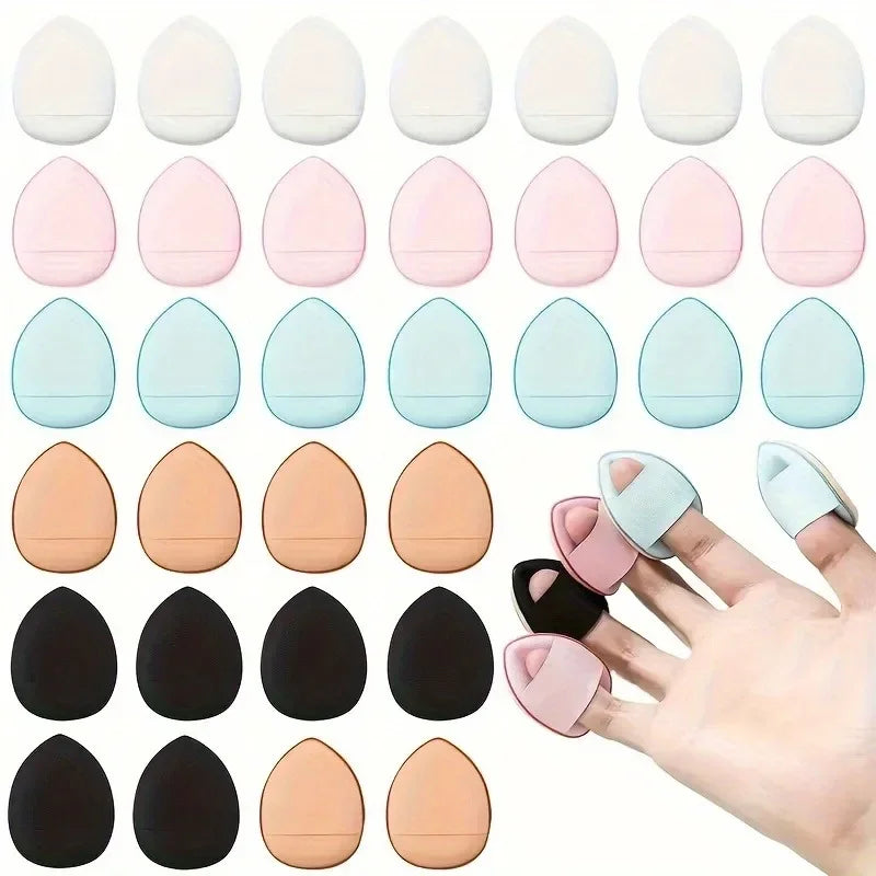 5/10Pcs Mini Finger Puff Foundation BB Cream Sponge