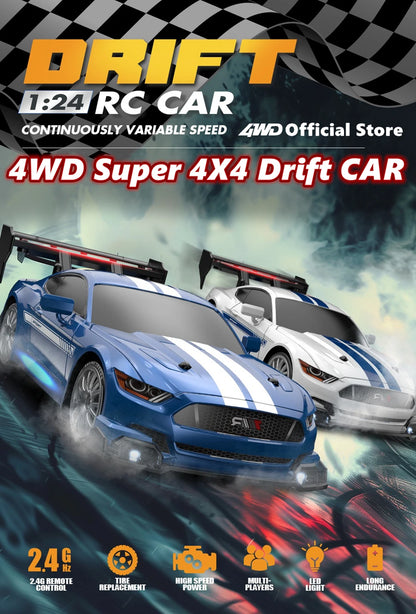 4WD RC Drift Car Remote Control Racing Model Toy