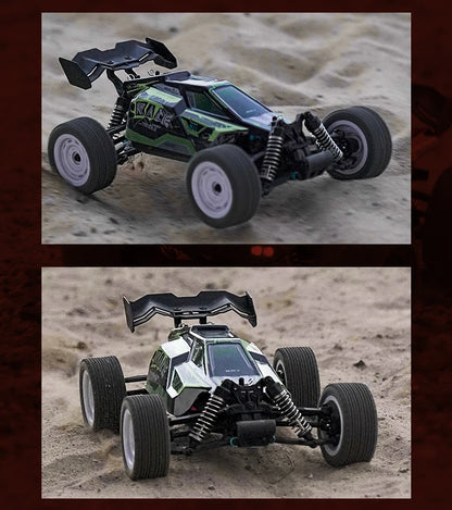 1:16 70KM/H 4WD RC Car LED Remote Control High Speed Monster Truck