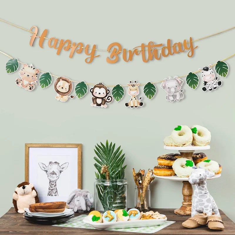 Jungle Animal Table Décor - Shop Dealza