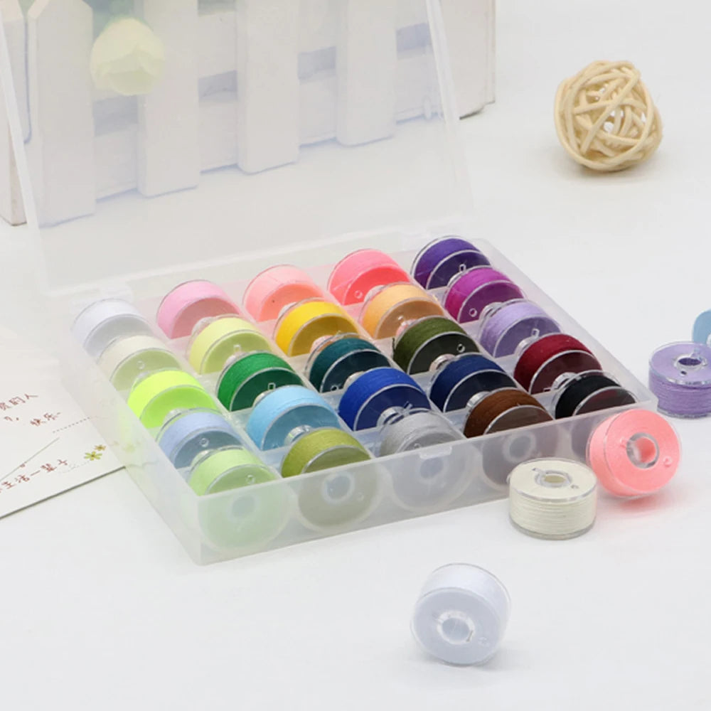 25/36 Color Embroidery Sewing Threads Machine Supply