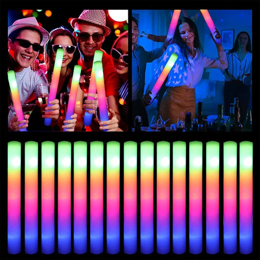 LED Glow Sticks (15/30 pcs)