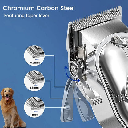 Professional Dog Hair Clipper Rechargeable Low Noise