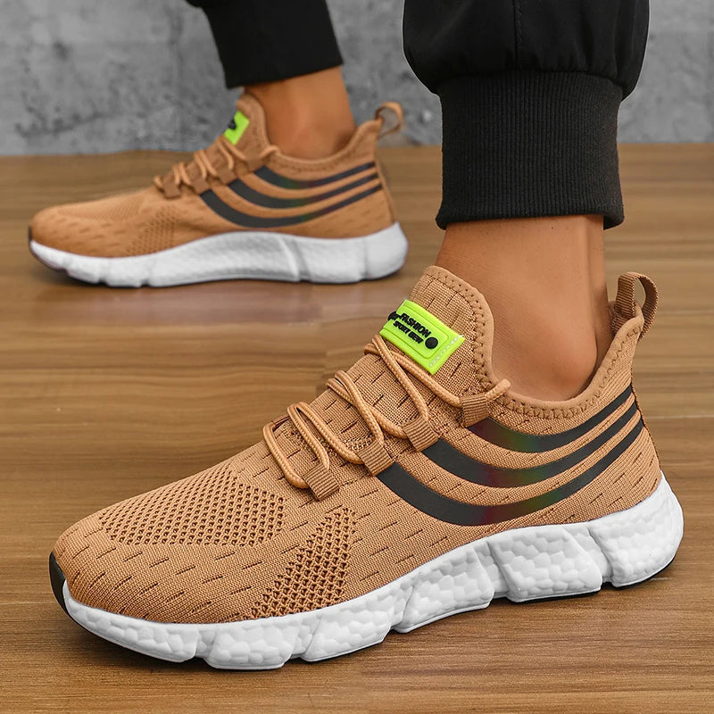 Men Casual Sport Shoes Mesh Running Shoes Athletic Walking Footwear