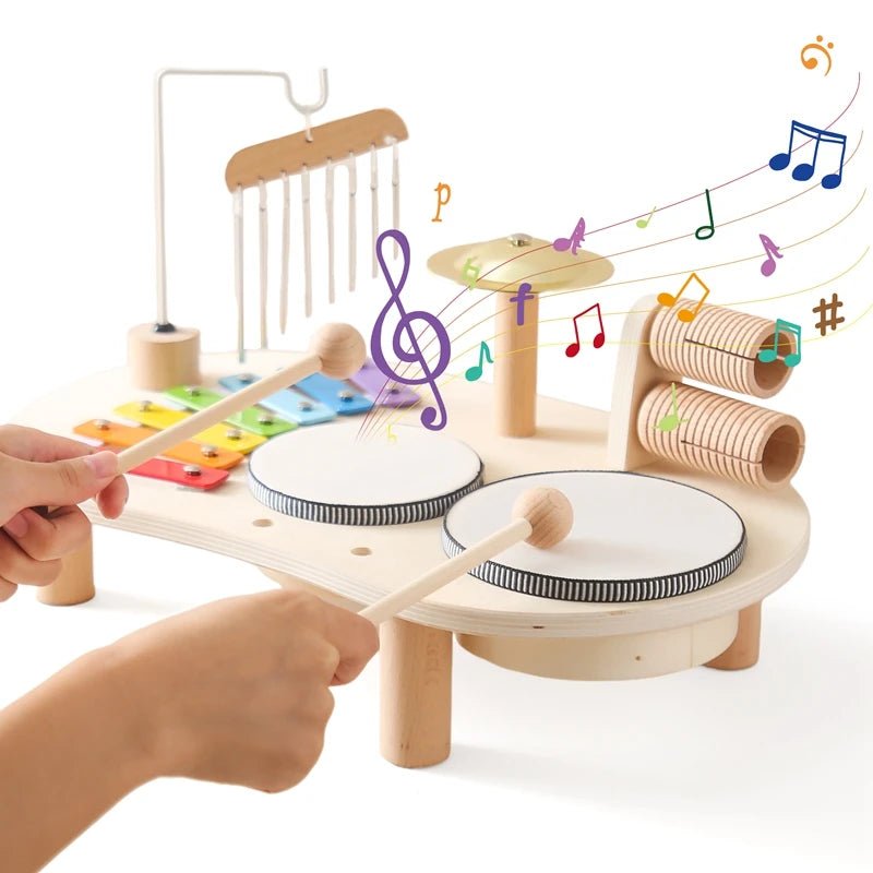 Wooden Montessori Bandstand Toy