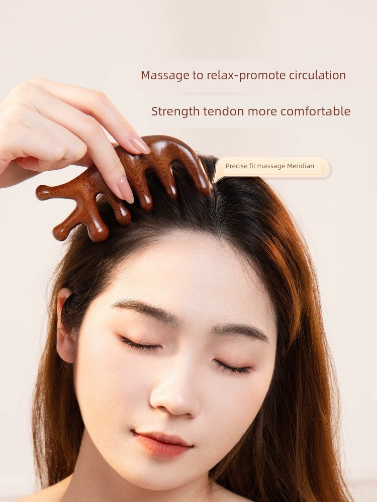 Meridian Hair Loss Gua Sha Massage Comb Tool